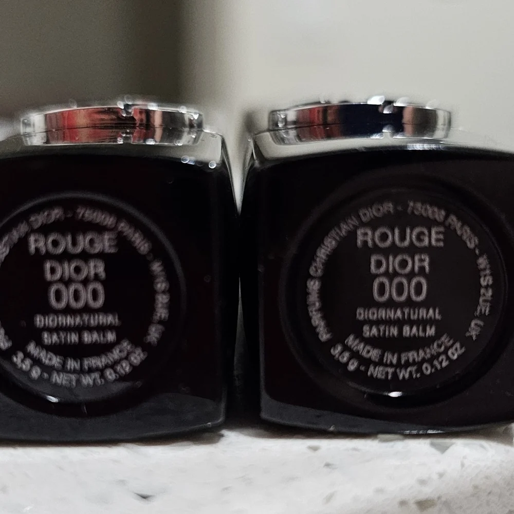 Dior Silver Lip Balm Set Of TWO